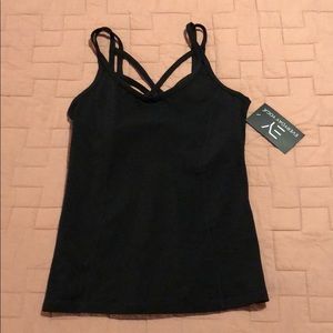 Black Everyday Yoga brand tank